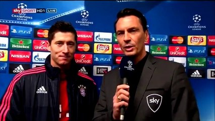 Robert Lewandowski – post-match interview - Dynamo Zagreb v Bayern München