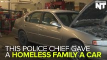 Police Chief Buys Homeless Man A Car