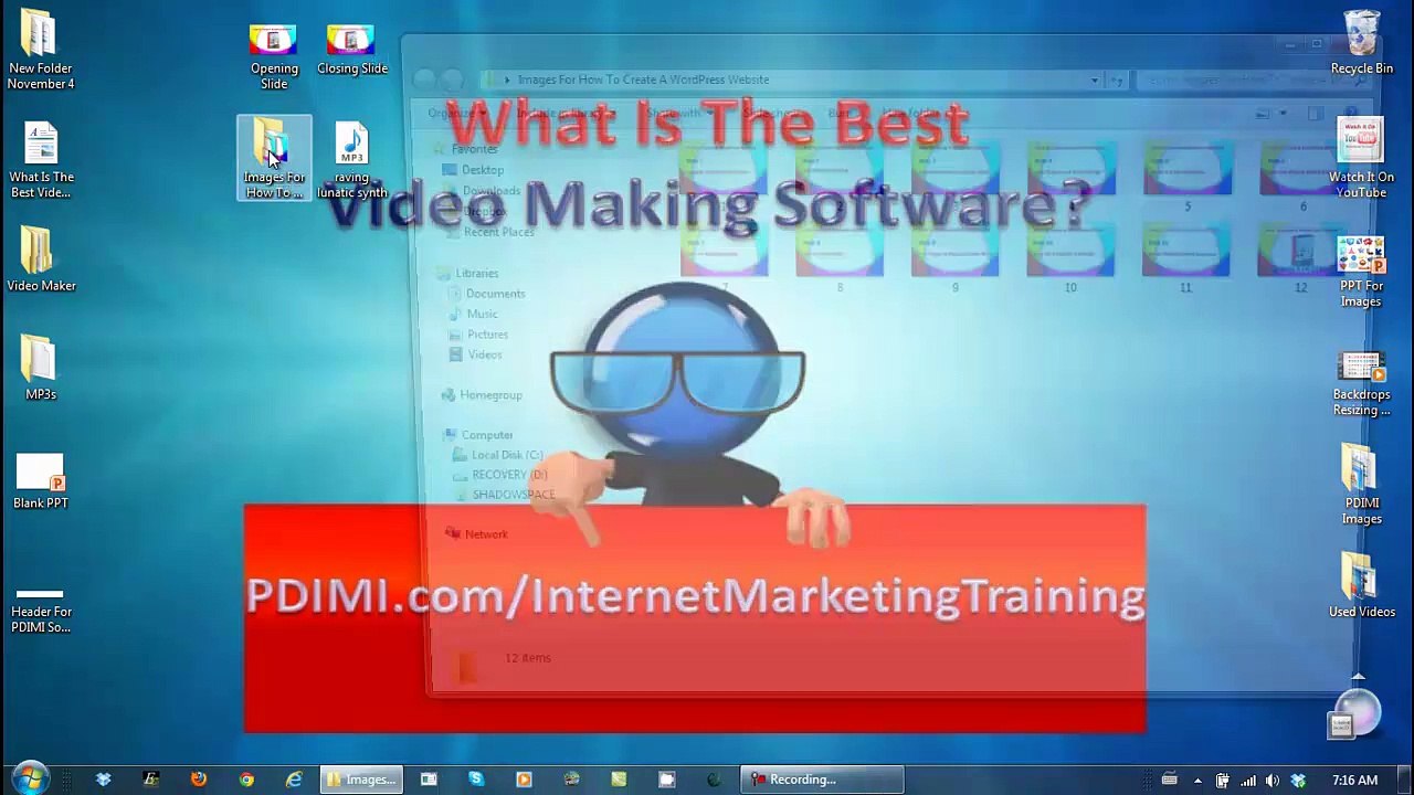 How To Make A Video For A Website With The PDIMI.
