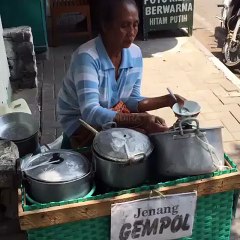 Indonesian Tradisional Street Food l  Jenang Gempol