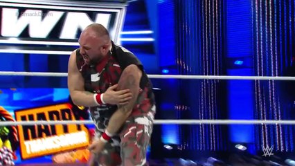 The Dudley Boyz vs. Brawn Strowman & Erick Rowan׃ SmackDown, November 26, 2015