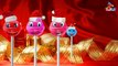 2D Finger Family Animation 315 _ Peppa pig -Frozen Disney-Christmas CAKE-Christmas Lollipop Cartoons