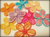 Quilling Made Easy # How to Make Quilling Teary loops flower using Comb -Paper comb quilling_19