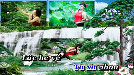 [Karaoke Nhạc Sống] Vùng Lá Me Bay - Tone Nu