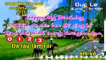 [Karaoke Nhạc Sống] - Cây Cầu Dừa