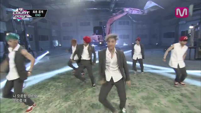 EXO_으르렁 (Growl by EXO@M COUNTDOWN 2013.8.1)