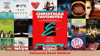 Read  Essential Elements Christmas Favorites  Flute Solos and Band Arrangements Correlated Ebook Free