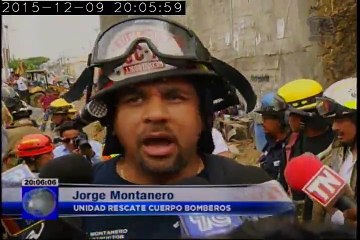 Pared colapsó en la ciudadela Los Rosales
