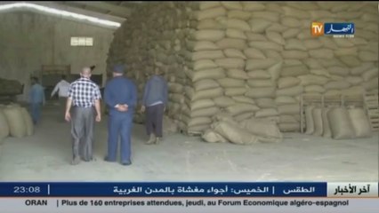 مشروع انجاز مخزن للحبوب.. توزيع أزيد من 70 الف قنطار من البذور