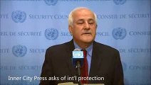 New Duck ICP Asks Palestines Mansour of Intl Protection He Says Israel Violates 4th Geneva Cites R2P
