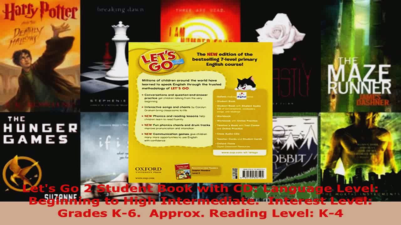 Read  Lets Go 2 Student Book with CD Language Level Beginning to High Intermediate  Interest PDF Free