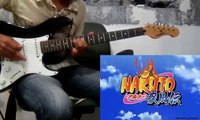 Naruto Shippuden OP 17 [Kaze] guitar cover 【TAB】