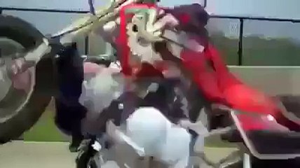 Girl Amazing Wheeling on Bike - Must watch