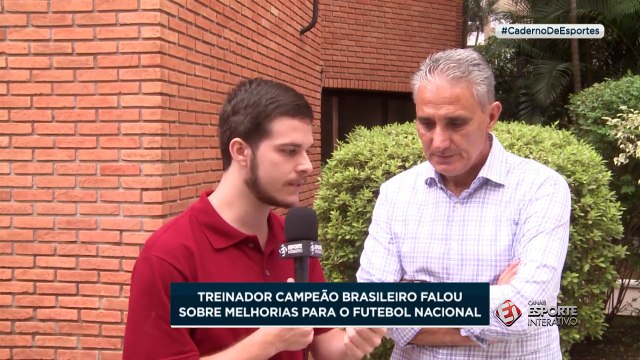 Exclusivo: de férias, Tite fala com o Esporte Interativo