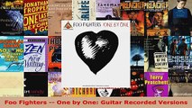 Download  Foo Fighters  One by One Guitar Recorded Versions Ebook Free