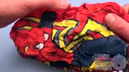 Spider-Man Surprise Egg Opening Party! With a HUGE GIANT JUMBO Surprise Egg!