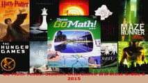Download  Go Math Texas Student Interactive Worktext Grade 8 2015 PDF Online