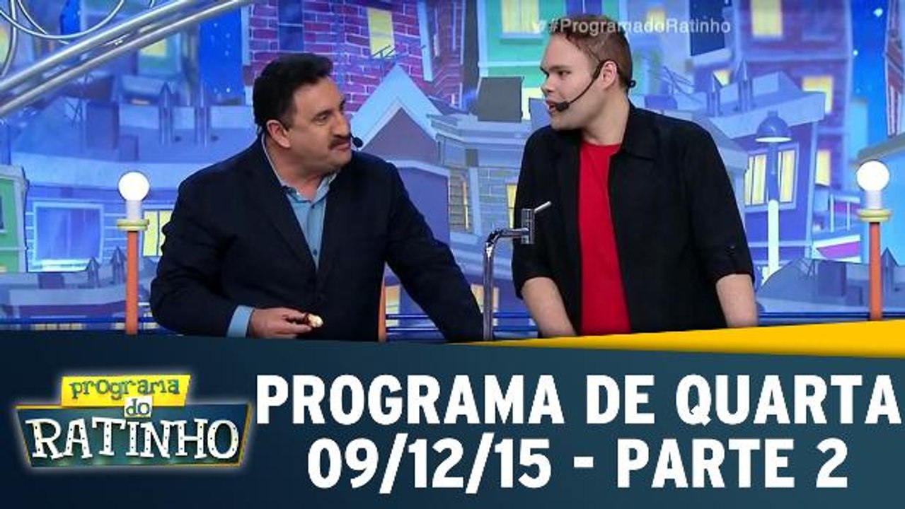 Programa do Ratinho 09.12.15 - Quarta - Parte 2