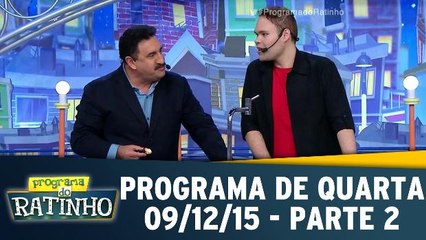 Programa do Ratinho 09.12.15 - Quarta - Parte 2