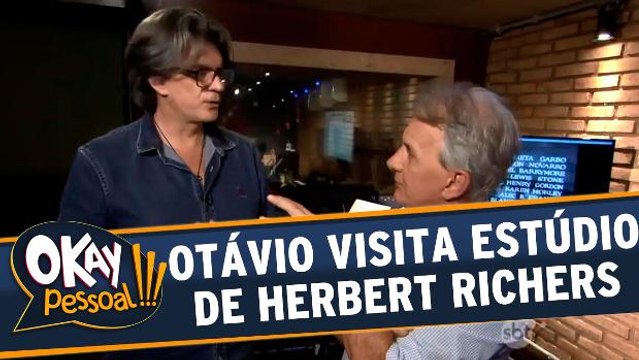 Otávio Mesquita visita o famoso estúdio de dublagem Herbert Richers