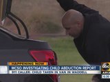 Possible child abduction search continues