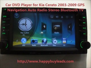 Download Video: Kia Cerato Car Audio System DVD GPS Navigation Bluetooth