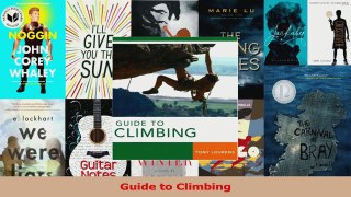 Read  Guide to Climbing Ebook Free