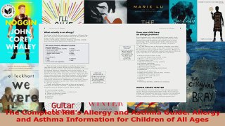 Read  The Complete Kids Allergy and Asthma Guide Allergy and Asthma Information for Children EBooks Online