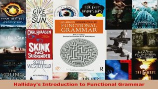 Download  Hallidays Introduction to Functional Grammar PDF Free