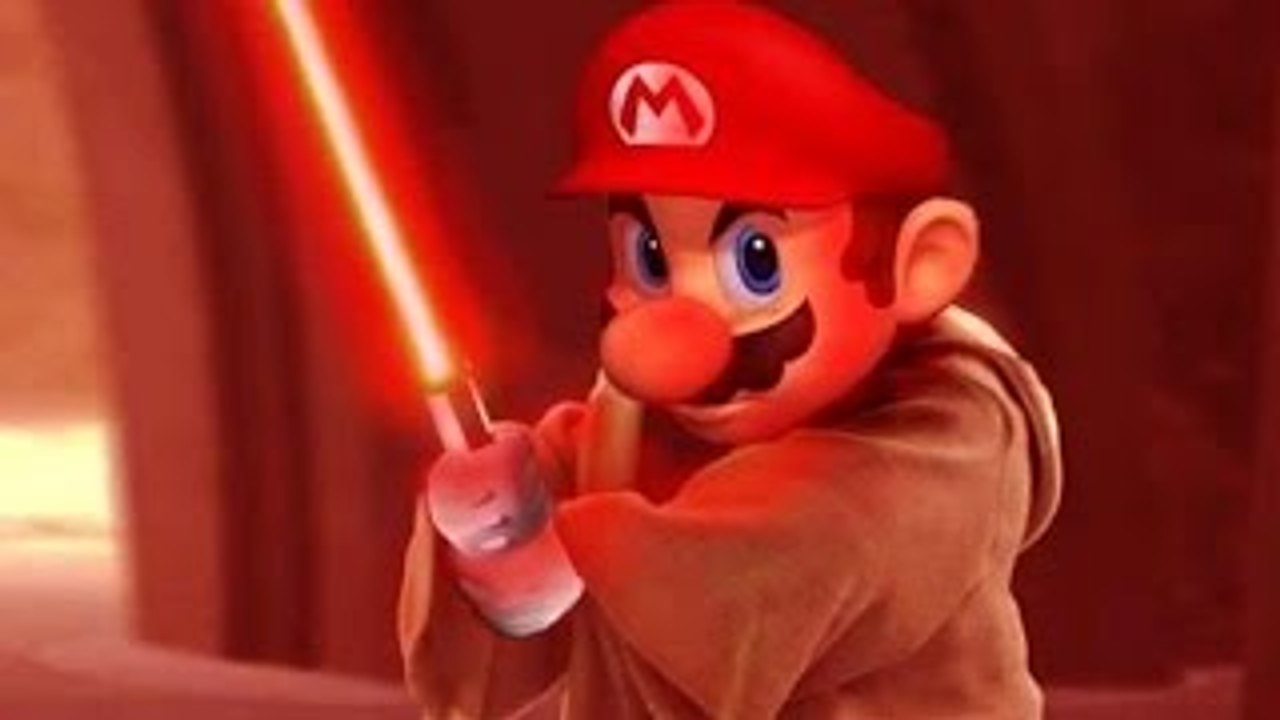 3Dマリオメーカーでスターウォーズ フォースの覚醒してみた