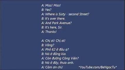 Học tiếng Anh cơ bản cho người mới bắt đầu Bài 5 - YouTube