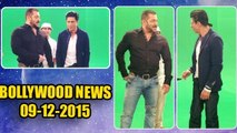 INSIDE: Salman & Shahrukh Shooting For Bigg Boss 9 Dilwale Promo Shoot | 09th DEC 2015
