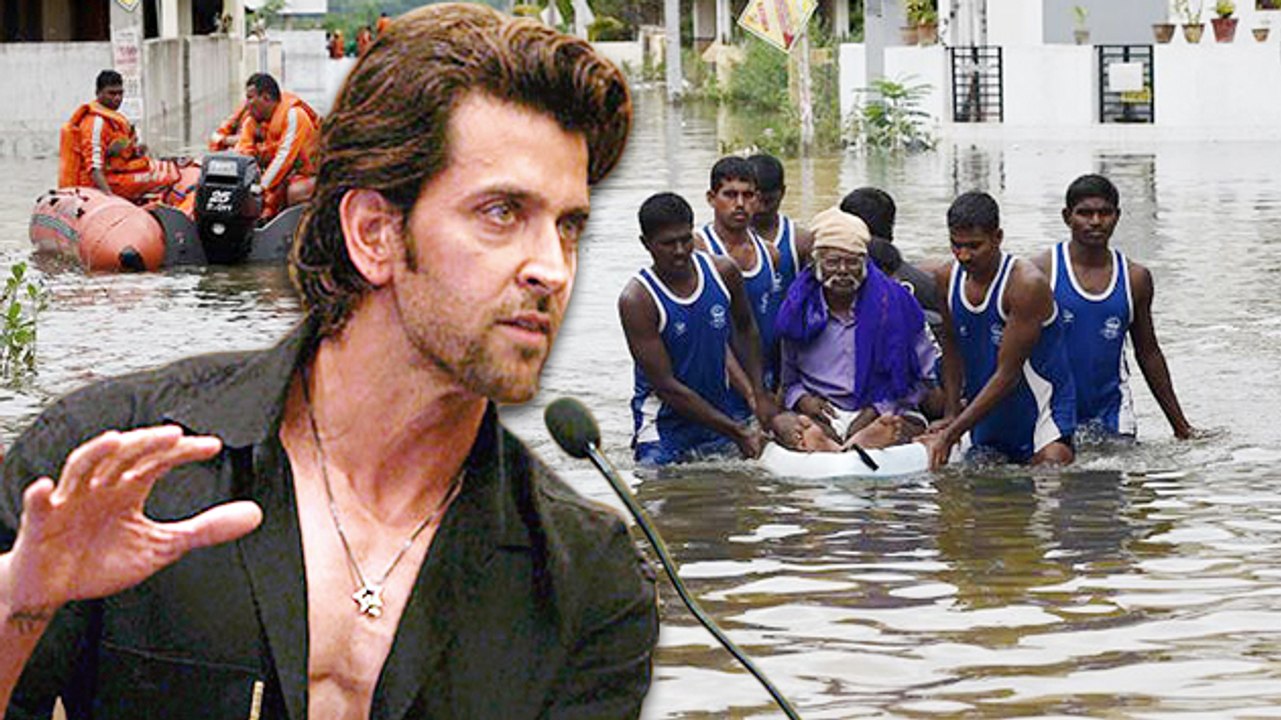 Hrithik Roshan Donates 25 Lakhs To Victims In Chennai Floods