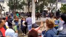 POLICIA ATACA A MAESTROS EN VERACRUZ MEXICO EL GOBIERNO REPRIME A MANIFESTANTES NOVIEMBRE 2015