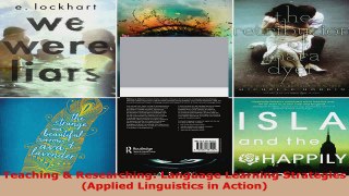 Download  Teaching  Researching Language Learning Strategies Applied Linguistics in Action EBooks Online