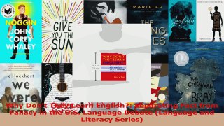 Download  Why Dont They Learn English Separating Fact from Fallacy in the US Language Debate Ebook Free