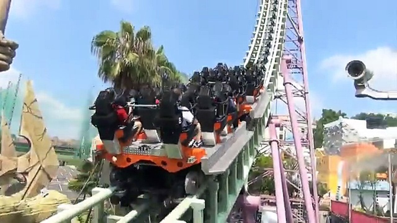 Big Air Roller Coaster POV AWESOME Vekoma Shuttle