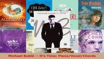 Read  Michael Bublé  Its Time PianoVocalChords Ebook Free