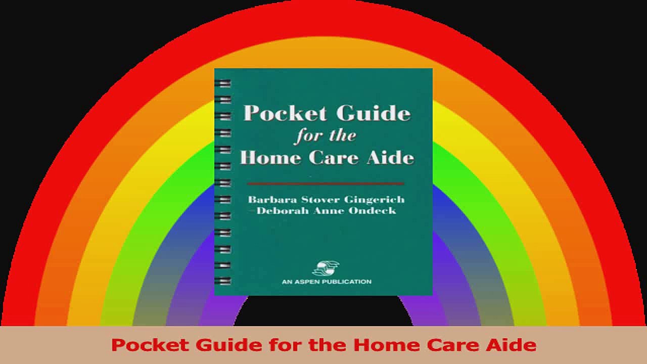 Pocket Guide for the Home Care Aide Read Online
