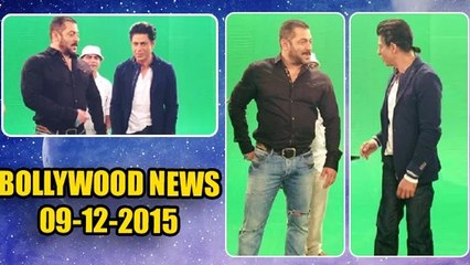 INSIDE: Salman & Shahrukh Bigg Boss 9 Karan Arjun Aayege PROMO SHOOT | 09th DEC 2015