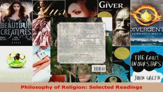 Download  Philosophy of Religion Selected Readings EBooks Online