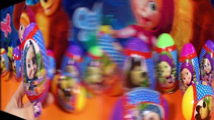 Masha and The Bear Surprise Eggs Маша и Медведь Сюрприз игрушки