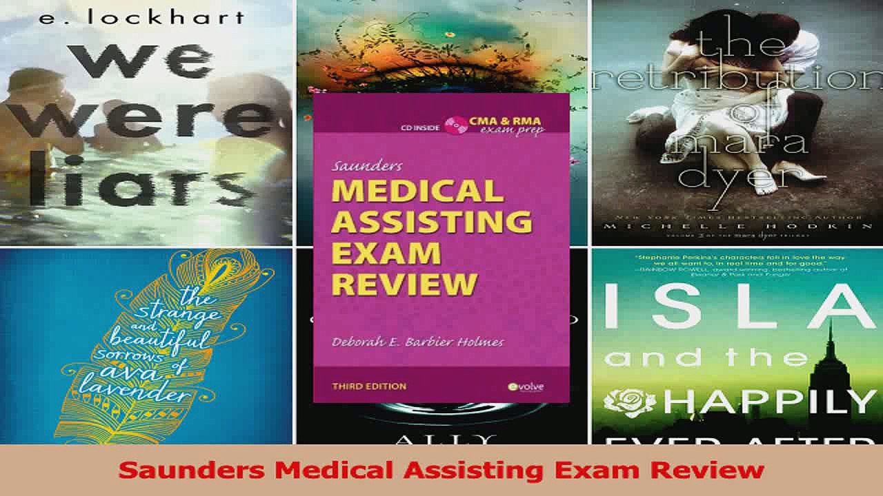 Saunders Medical Assisting Exam Review Read Online
