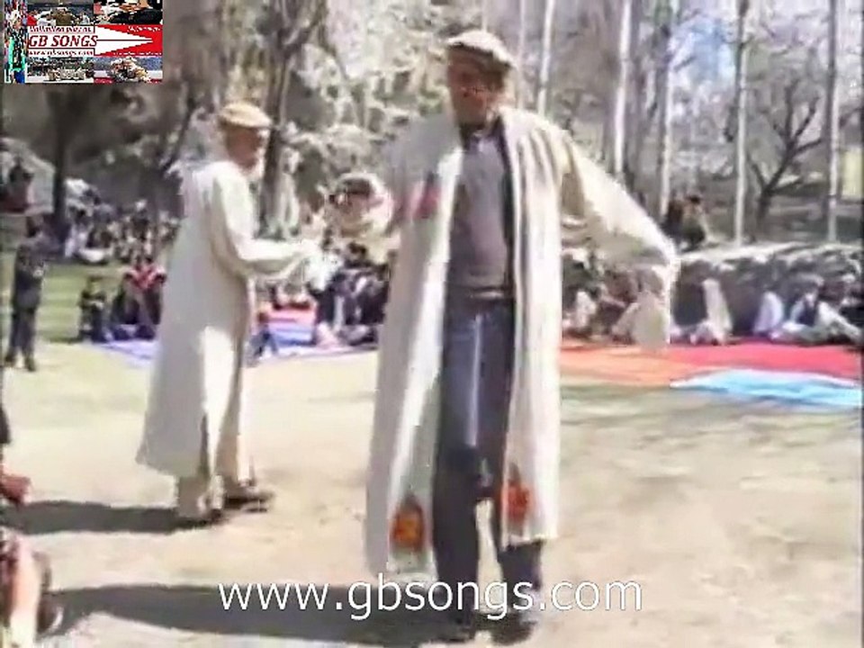 shina hareep and cultural dance by GB -ians old men