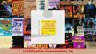 Mosbys Review for the Pharmacy Technician Certification Examination 3e PDF