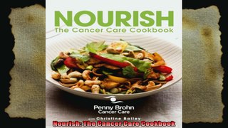 Nourish The Cancer Care Cookbook