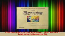 Pharmacology for Nursing Care  Fifth Edition  Instructors Resource CD PDF