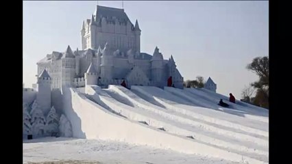 Обалденные работы из снега и домашние поделки своими руками