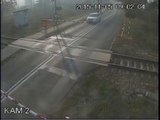 Un cycliste percuté par un train à 140km/h sort indemne du choc