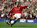 David Beckham | All Free Kicks For Manchester United ( With Commentary )